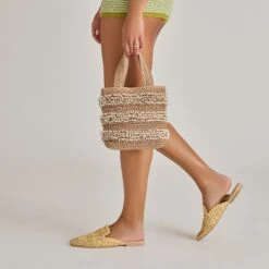 DIYA FLATS LT NATURAL MACRAME(Diya Flats Lt Natural Macrame) -Dolce Vita Shop DOLCEVITA FLATS DIYA LTNATURALMACRAME ONFOOT MALLORCANATURAL 01