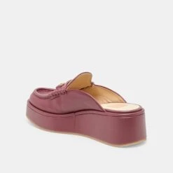 DORREL LOAFERS MAROON LEATHER(Dorrel Loafers Maroon Leather) 13 DORREL LOAFERS MAROON LEATHER(Dorrel Loafers Maroon Leather) -Dolce Vita Shop DOLCEVITA FLATS DORREL MAROON LEATHER 08