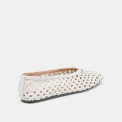 EDDA BALLET FLATS BONE WOVEN LEATHER(Edda Ballet Flats Bone Woven Leather) -Dolce Vita Shop DOLCEVITA FLATS EDDA BONEWOVENLEATHER 03