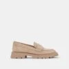 ELIAS WIDE FLATS DUNE SUEDE - Re:vita(Elias Wide Flats Dune Suede Resale)