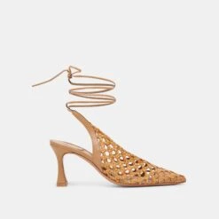 GESICA HEELS NATURAL WOVEN(Gesica Heels Natural Woven)