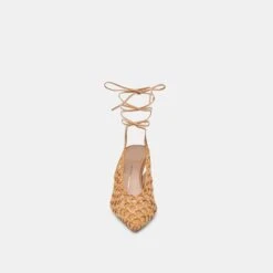 GESICA HEELS NATURAL WOVEN(Gesica Heels Natural Woven) -Dolce Vita Shop DOLCEVITA FLATS GESICA NATURALWOVEN 04