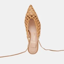 GESICA HEELS NATURAL WOVEN(Gesica Heels Natural Woven) -Dolce Vita Shop DOLCEVITA FLATS GESICA NATURALWOVEN 06