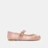 GIBSEN BALLET FLATS BLUSH SATIN(Gibsen Ballet Flats Blush Satin)