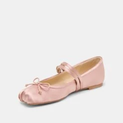 GIBSEN BALLET FLATS BLUSH SATIN(Gibsen Ballet Flats Blush Satin) -Dolce Vita Shop DOLCEVITA FLATS GIBSEN BLUSHSATIN 08