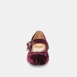 GIBSEN BALLET FLATS BURGUNDY VELVET(Gibsen Ballet Flats Burgundy Velvet) 14 GIBSEN BALLET FLATS BURGUNDY VELVET(Gibsen Ballet Flats Burgundy Velvet) -Dolce Vita Shop DOLCEVITA FLATS GIBSEN BURGUNDYVELVET 04
