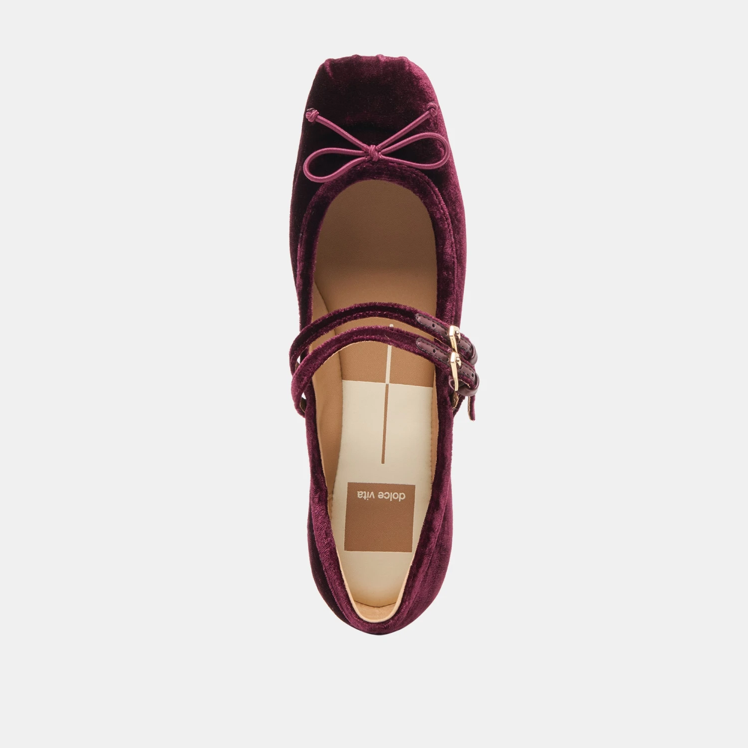 GIBSEN BALLET FLATS BURGUNDY VELVET(Gibsen Ballet Flats Burgundy Velvet) 8 GIBSEN BALLET FLATS BURGUNDY VELVET(Gibsen Ballet Flats Burgundy Velvet) - Image 8