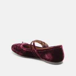 GIBSEN BALLET FLATS BURGUNDY VELVET(Gibsen Ballet Flats Burgundy Velvet) 13 GIBSEN BALLET FLATS BURGUNDY VELVET(Gibsen Ballet Flats Burgundy Velvet) -Dolce Vita Shop DOLCEVITA FLATS GIBSEN BURGUNDYVELVET 08