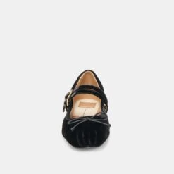 GIBSEN BALLET FLATS NERO VELVET(Gibsen Ballet Flats Nero Velvet) -Dolce Vita Shop DOLCEVITA FLATS GIBSEN NEROVELVET 04