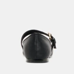 GIBSEN BALLET FLATS ONYX SATIN(Gibsen Ballet Flats Onyx Satin) -Dolce Vita Shop DOLCEVITA FLATS GIBSEN ONYXSATIN 05