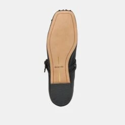 GIBSEN BALLET FLATS ONYX SATIN(Gibsen Ballet Flats Onyx Satin) -Dolce Vita Shop DOLCEVITA FLATS GIBSEN ONYXSATIN 07