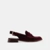 HARDI LOAFERS WINE VELVET - Re:vita(Hardi Loafers Wine Velvet Resale)