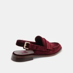 HARDI LOAFERS WINE VELVET - Re:vita(Hardi Loafers Wine Velvet Resale) -Dolce Vita Shop DOLCEVITA FLATS HARDI WINEVELVET 03 eb9d87fd 0005 464a b940 2b6b07598409