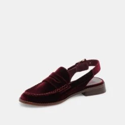 HARDI LOAFERS WINE VELVET - Re:vita(Hardi Loafers Wine Velvet Resale) -Dolce Vita Shop DOLCEVITA FLATS HARDI WINEVELVET 09 8d43bb7a 6e0a 441f 8988 b324cb522dae