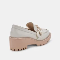 HARIS LOAFERS IVORY LEATHER - Re:vita(Haris Loafers Ivory Leather Resale) -Dolce Vita Shop DOLCEVITA FLATS HARIS IVORYLATHER 03