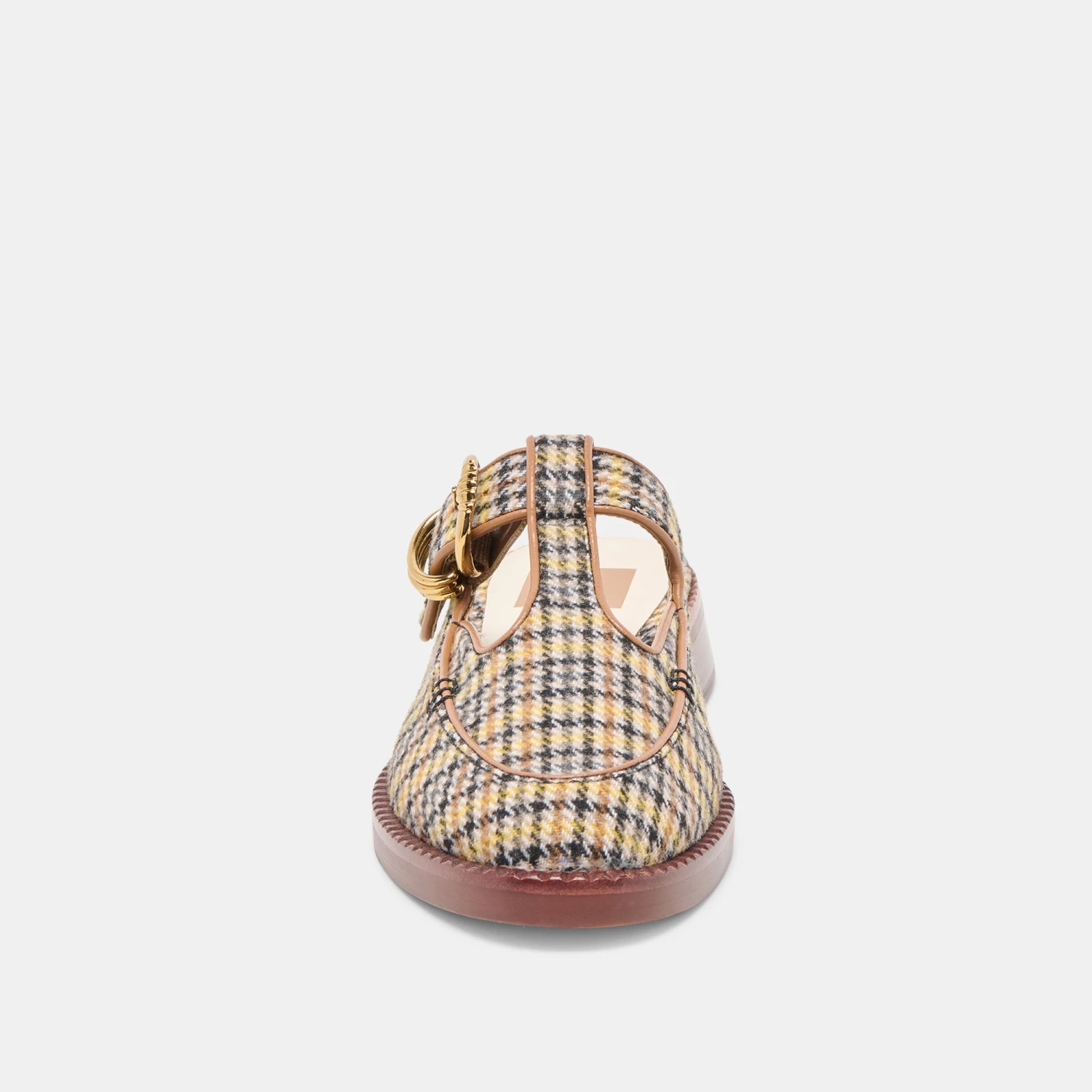 HARLAH FLATS YELLOW PLAID TWEED(Harlah Flats Yellow Plaid Tweed) 6 HARLAH FLATS YELLOW PLAID TWEED(Harlah Flats Yellow Plaid Tweed) - Image 6