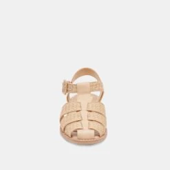 HOLIS SANDALS LT NATURAL RAFFIA(Holis Sandals Lt Natural Raffia) -Dolce Vita Shop DOLCEVITA FLATS HILAH LTNATURALRAFFIA 04