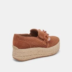 JHENEE ESPADRILLE SNEAKERS PECAN PERFORATED SUEDE - Re:vita(Jhenee Espadrille Sneakers Pecan Perforated Suede Resale) -Dolce Vita Shop DOLCEVITA FLATS JHENEEESPADRILLEPERF PECANPERFORATEDSUEDE 03 3afe20be aae5 45f0 aefc ce62ea051920
