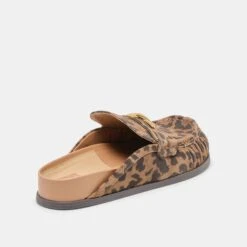 JODERO FLATS BROWN LEOPARD PRINTED SUEDE(Jodero Flats Brown Leopard Printed Suede) -Dolce Vita Shop DOLCEVITA FLATS JODERO BROWN LEOPARD PRINTED SUEDE 03