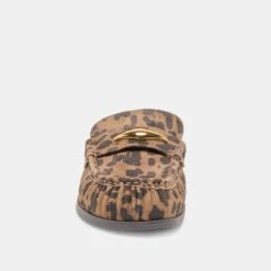 JODERO FLATS BROWN LEOPARD PRINTED SUEDE(Jodero Flats Brown Leopard Printed Suede) -Dolce Vita Shop DOLCEVITA FLATS JODERO BROWN LEOPARD PRINTED SUEDE 04
