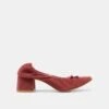 KARMIN HEELS BRANDY SUEDE(Karmin Heels Brandy Suede)