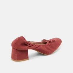 KARMIN HEELS BRANDY SUEDE(Karmin Heels Brandy Suede) -Dolce Vita Shop DOLCEVITA FLATS KARMIN BRANDYSUEDE 03