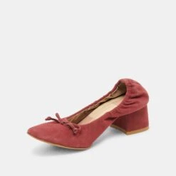 KARMIN HEELS BRANDY SUEDE(Karmin Heels Brandy Suede) -Dolce Vita Shop DOLCEVITA FLATS KARMIN BRANDYSUEDE 08