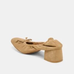 KARMIN HEELS DK TAUPE SUEDE(Karmin Heels Dk Taupe Suede) -Dolce Vita Shop DOLCEVITA FLATS KARMIN DKTAUPESUEDE 09