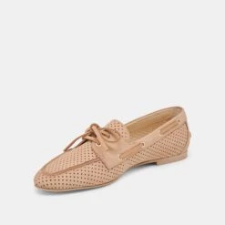 LAKIN LOAFERS BAMBOO PERFORATED NUBUCK(Lakin Loafers Bamboo Perforated Nubuck) -Dolce Vita Shop DOLCEVITA FLATS LAKIN BAMBOOPERFORATEDNUBUCK 08