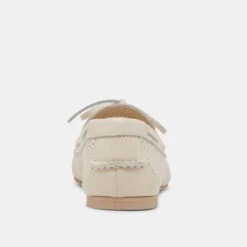 LAKIN LOAFERS IVORY PERFORATED LEATHER(Lakin Loafers Ivory Perforated Leather) -Dolce Vita Shop DOLCEVITA FLATS LAKIN IVORYPERFORATEDLEATHER 05