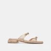 LAVERN SANDALS GOLD METALLIC LEATHER(Lavern Sandals Gold Metallic Leather)