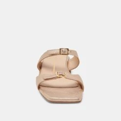 LAVERN SANDALS GOLD METALLIC LEATHER(Lavern Sandals Gold Metallic Leather) -Dolce Vita Shop DOLCEVITA FLATS LAVERN GOLDMETALLICLEATHER 04