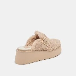 LELANI PLUSH FLATS NATURAL PLUSH(Lelani Plush Flats Natural Plush) -Dolce Vita Shop DOLCEVITA FLATS LELANIPLUSH NATURALPLUSH 03