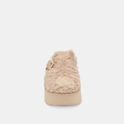 LELANI PLUSH FLATS NATURAL PLUSH(Lelani Plush Flats Natural Plush) -Dolce Vita Shop DOLCEVITA FLATS LELANIPLUSH NATURALPLUSH 04