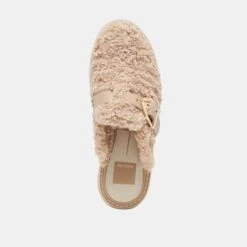 LELANI PLUSH FLATS NATURAL PLUSH(Lelani Plush Flats Natural Plush) -Dolce Vita Shop DOLCEVITA FLATS LELANIPLUSH NATURALPLUSH 06
