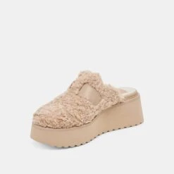 LELANI PLUSH FLATS NATURAL PLUSH(Lelani Plush Flats Natural Plush) -Dolce Vita Shop DOLCEVITA FLATS LELANIPLUSH NATURALPLUSH 08