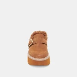 LELANI PLUSH FLATS PECAN SUEDE(Lelani Plush Flats Pecan Suede) -Dolce Vita Shop DOLCEVITA FLATS LELANIPLUSH PECANSUEDE 04