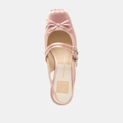 LORIS HEELS BLUSH SATIN(Loris Heels Blush Satin) -Dolce Vita Shop DOLCEVITA FLATS LORIS BLUSH SATIN 06
