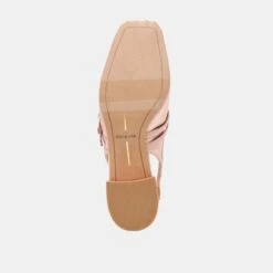 LORIS HEELS BLUSH SATIN(Loris Heels Blush Satin) -Dolce Vita Shop DOLCEVITA FLATS LORIS BLUSH SATIN 07