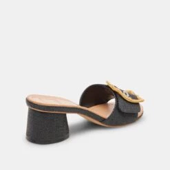 Dolce Vita LUCEY HEELS BLACK RAFFIA(Lucey Heels Black Raffia) -Dolce Vita Shop DOLCEVITA FLATS LUCEY BLACKRAFFIA 03