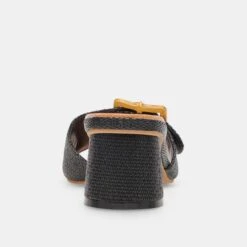 Dolce Vita LUCEY HEELS BLACK RAFFIA(Lucey Heels Black Raffia) -Dolce Vita Shop DOLCEVITA FLATS LUCEY BLACKRAFFIA 05