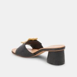 Dolce Vita LUCEY HEELS BLACK RAFFIA(Lucey Heels Black Raffia) -Dolce Vita Shop DOLCEVITA FLATS LUCEY BLACKRAFFIA 09