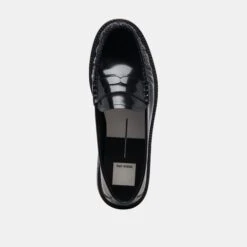 MAXWELL LOAFERS BLACK LEATHER(Maxwell Loafers Black Leather) -Dolce Vita Shop DOLCEVITA FLATS MAXWEL MIDNIGHT PATENT LEATHER 06
