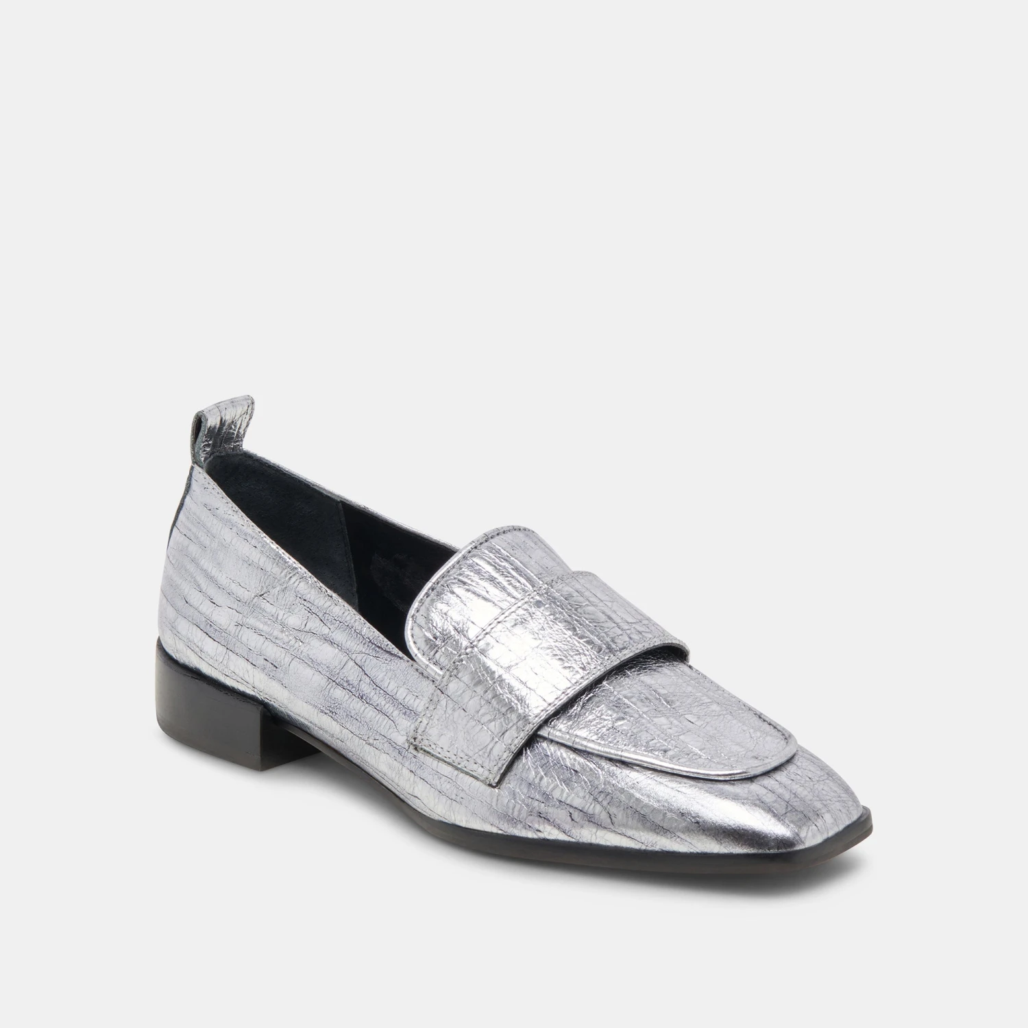 NYGEL LOAFERS GRAPHITE METALLIC LEATHER(Nygel Loafers Graphite Metallic Leather) 2 NYGEL LOAFERS GRAPHITE METALLIC LEATHER(Nygel Loafers Graphite Metallic Leather) - Image 2