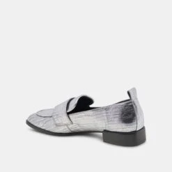 NYGEL LOAFERS GRAPHITE METALLIC LEATHER(Nygel Loafers Graphite Metallic Leather) 13 NYGEL LOAFERS GRAPHITE METALLIC LEATHER(Nygel Loafers Graphite Metallic Leather) -Dolce Vita Shop DOLCEVITA FLATS NYGEL GRAPHITE METALLIC LEATHER 09