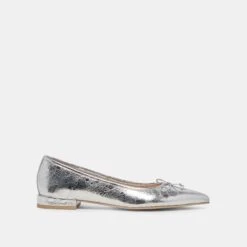 PALANI BALLET FLATS SILVER DISTRESSED LEATHER - Re:vita(Palani Ballet Flats Silver Distressed Leather Resale)