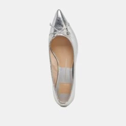 PALANI BALLET FLATS SILVER DISTRESSED LEATHER - Re:vita(Palani Ballet Flats Silver Distressed Leather Resale) -Dolce Vita Shop DOLCEVITA FLATS PALANI SILVERDISTRESSEDLEATHER 06 712293f9 2a29 46f4 83a9 8d98b9788f26