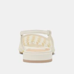 PAMIE FLORAL FLATS WHITE YELLOW FLORAL MESH(Pamie Floral Flats White Yellow Floral Mesh) -Dolce Vita Shop DOLCEVITA FLATS PAMIEFLORAL WHITE YELLOWFLORALMESH 05