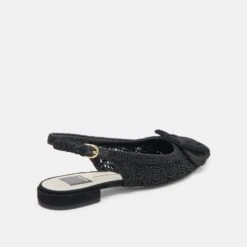 PAULEY FLATS ONYX MACRAME(Pauley Flats Onyx Macrame) -Dolce Vita Shop DOLCEVITA FLATS PAULEY ONYXMACRAME 03copy