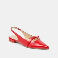 PAYGE FLATS CHILI CRINKLE PATENT(Payge Flats Chili Crinkle Patent) -Dolce Vita Shop DOLCEVITA FLATS PAYGE CHILICRINKLEPATENT 01